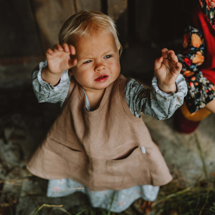 Grembiule per bambini Kerstin (Noce)
