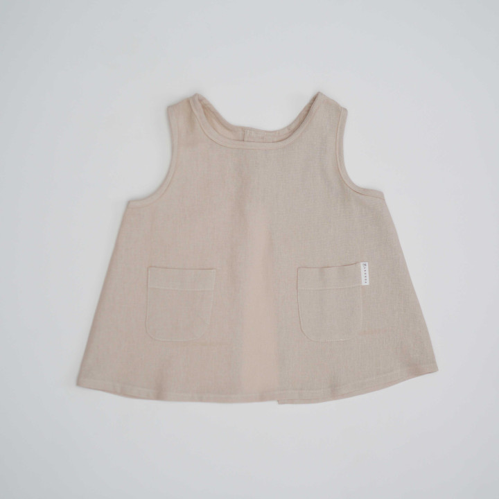 Grembiule per bambini Kerstin (colore naturale)