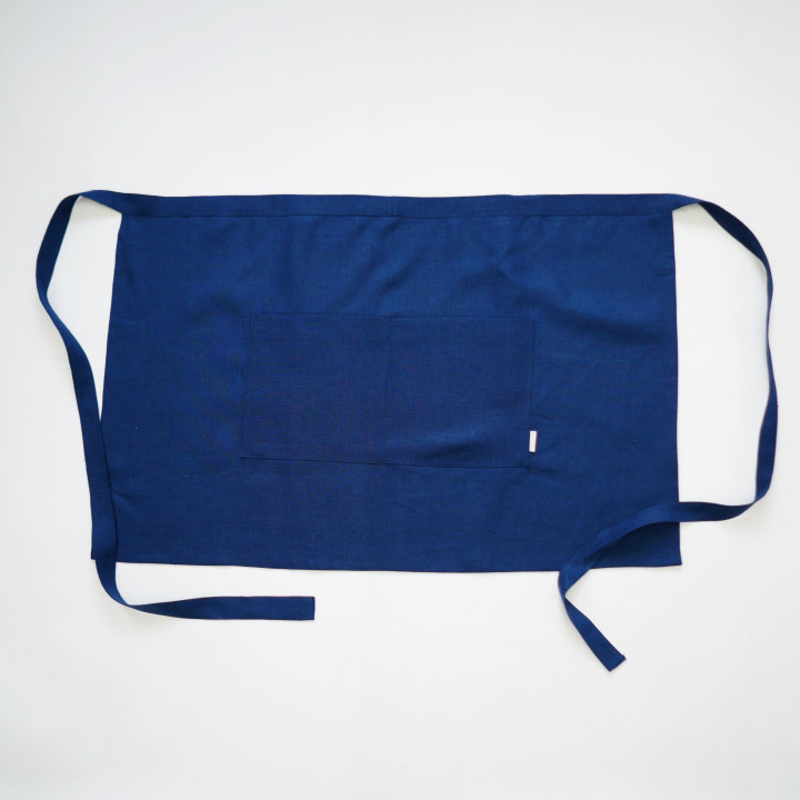 Grembiule da cameriere - Colore indaco