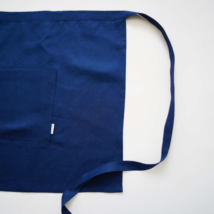 Grembiule da cameriere - Colore indaco