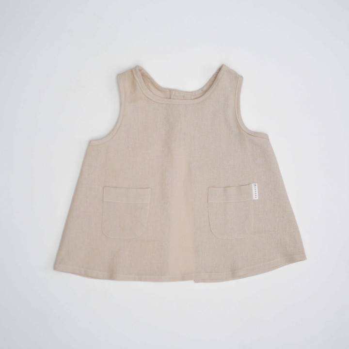 Grembiule per bambini Kerstin (colore naturale)
