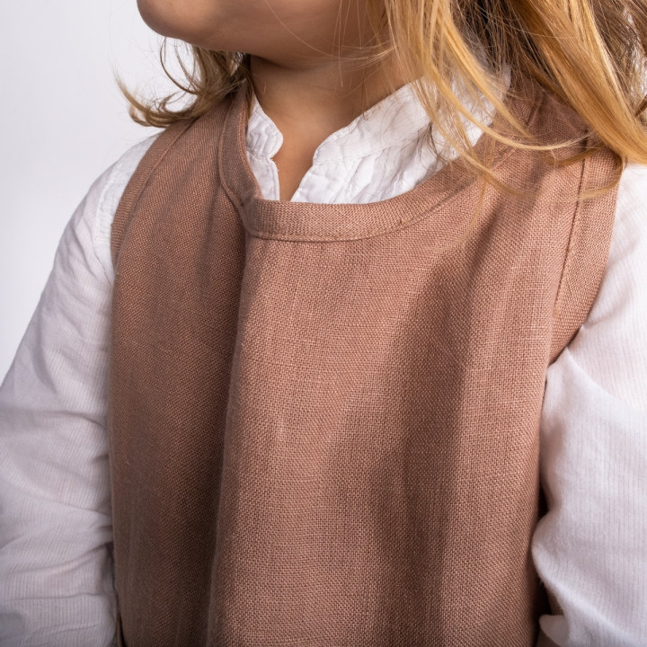 Grembiule per bambini Kerstin (Noce)